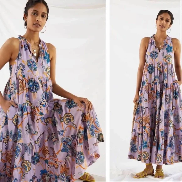 Anthropologie | Dresses | Anthropologie Botanical Print